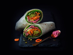 Inspired by Centra Veggie Falafel Wrap
