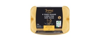 Inspired By Centra Free Range Corn Fed Eggs 6pce
