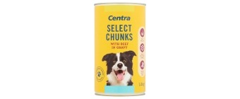 Centra Beef & Gravy Dog Chunk Can