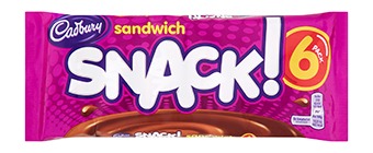 Cadbury Snack Sandwich 6 Pk (22 Grams)