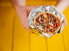 Slow Cooked Pork Burrito