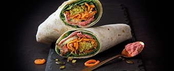 Inspired by Centra Veggie Falafel Wrap