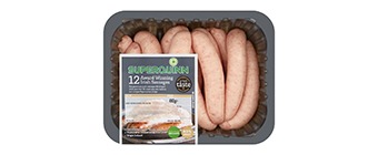Superquinn Pork Sausage (492 Grams)