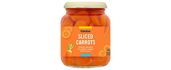 Centra Sliced Carrots (340 Grams)