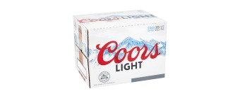 Coors Light Bottles 20 Pack