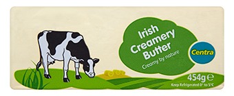 Centra Irish Creamery Butter (454 Grams)
