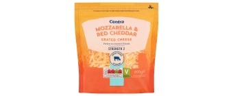 Centra Mozzarella & Cheddar Grated 200grm