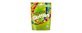 Skittles Sour Slim Pouch 196g