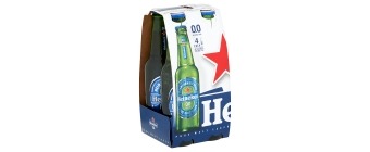 Heineken Zero Bottle 4 Pack