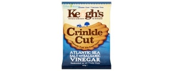 Keogh's Crinkle Cut Atlantic Sea Salt & Vinegar 50g