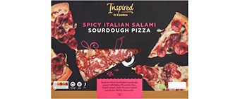 Inspired Spicy Italian Salami Pizza (535 Grams)