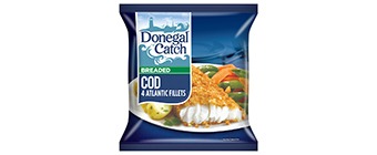 Donegal Catch Breaded Cod 4Pk (429 Grams)