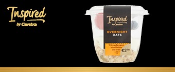 Inspired by Centra Overnight Oats with Berries | 160g