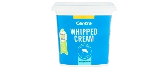 Centra Whipped Cream 350mls