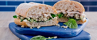 Stuffed Thyme Chicken Sandwich