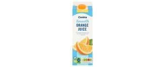 Centra Orange Juice Smooth Not From Concentrate 1ltr