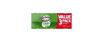 Batchelors Processed Peas 3Pk  (225 Grams)