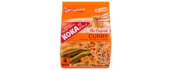 Koka Curry Noodles 4 Pack (340grm)