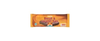Centra Crunchy Biscuits & Caramel Bars 210grm