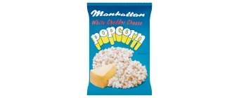 Manhattan White Cheddar Cheese Popcorn 30g