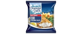 Donegal Catch Battered Cod 4Pack (429 Grams)