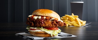 Signature Cheesy Buff Burger Meal