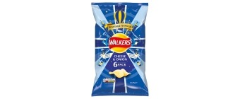 Walkers Cheese & Onion Crisps 6 Pack