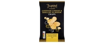 Inspired By Centra Cheddar And Shallot Crisps (125 Grams)