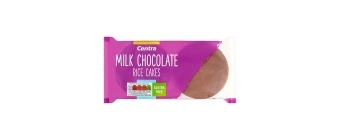 Centra Milk Chocolate Rice Cakes 100grm