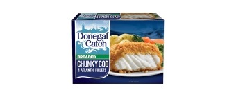 Donegal Catch Breaded Chunky Cod Fillets 4 pack (500grm)
