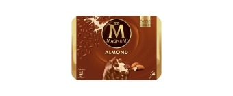 Magnum Almond 4 Pack 440ml