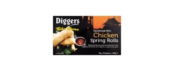 Diggers Mini Chicken Spring Rolls (450 Grams)