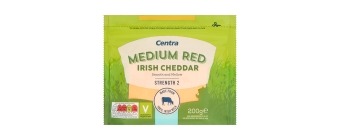 Centra Cheddar Cheese Red 200grm
