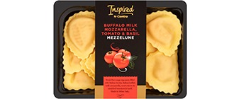 Inspired Tomato & Mozarella Mezzelune (250 Grams)