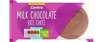 Centra Milk Choclate Rice Cakes (100 Grams)