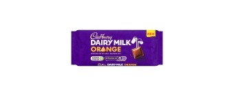 Cadbury Dairy Milk Orange Bar 180g