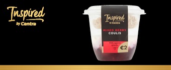 Inspired by Centra  Mixed Berry coulis with yogurt & granola | 140g