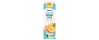 Centra Orange Juice Smooth Not From Concentrate (1 Litre)