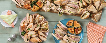 Large Platter of mixed Sandwiches/Wraps/Rolls