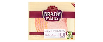 Brady Family Crumbed Ham Slices (90 Grams)