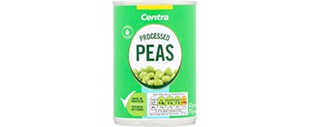 Centra Processed Peas (420 Grams)